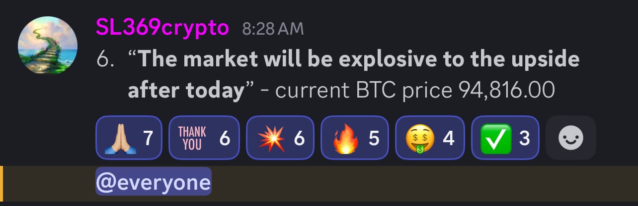 Vision log 1475 - The market will drop today [Nov 17, 2025] but not by a whole lot. The market will be explosive to the upside after today.