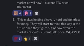 Vision log 1465 - Updated BTC prediction for Oct 2025. Caution: Nov/Dec 2025. BTC cascading event will happen again, again, and again in the future. Update on XRP.