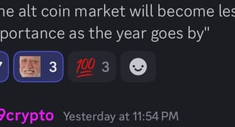Vision log 1482 - Prediction - BTC is a warrior. Theta will experience a slow death eventually. Theta is not the problem. The market is the problem. The alt coin mkt will become less and less important. PART 5