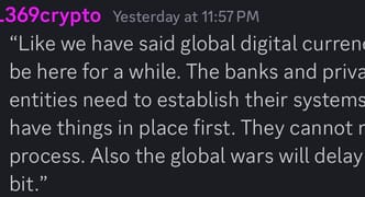 Vision log 1485 - More predictions for BTC Jan 2026. Sequence of assets that will run. Sequence that leads to banking crisis. Global digital currencies is not here yet.