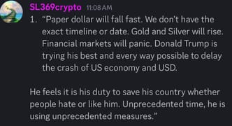Vision log 1485 - Prediction USD petro dollar will fall fast [later], gold and silver will rise. Some banks will get bail out. Trump’s attempts to save America will fail. NWO won't succeed